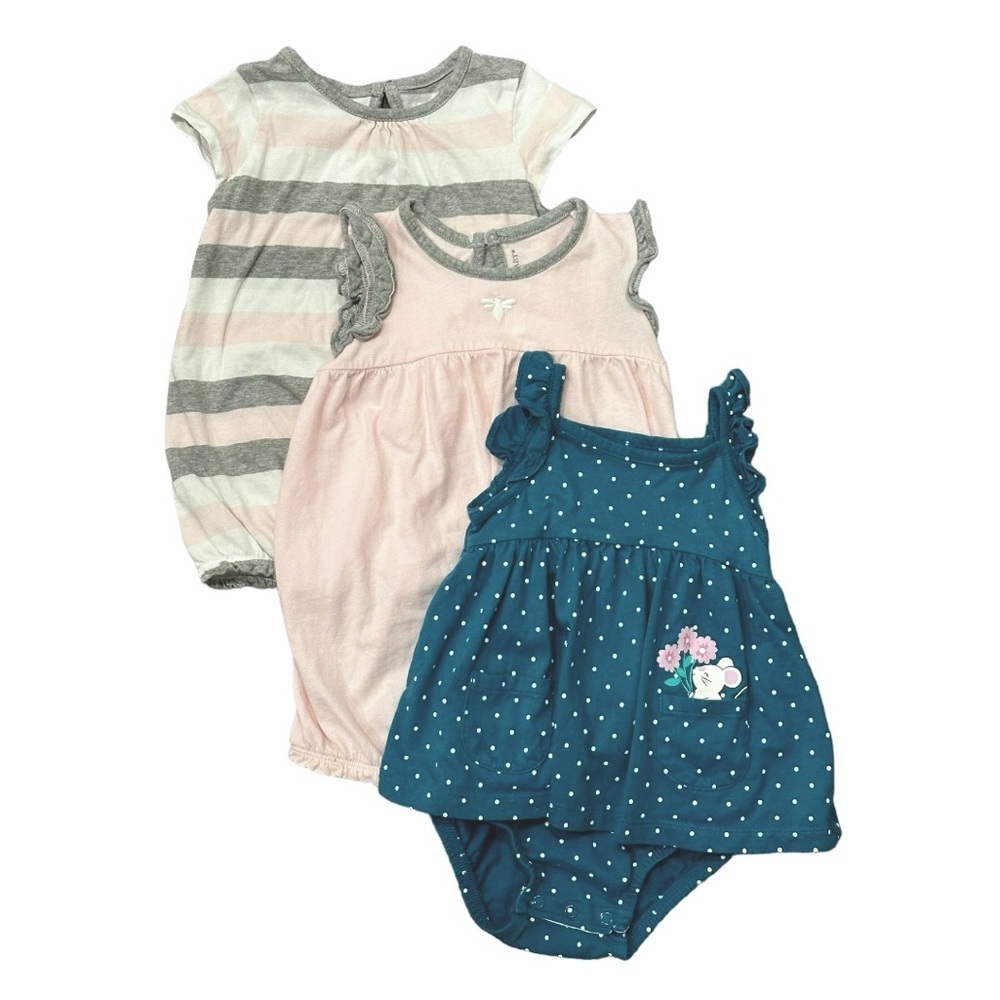 Girls Romper Bundle, 18 MO